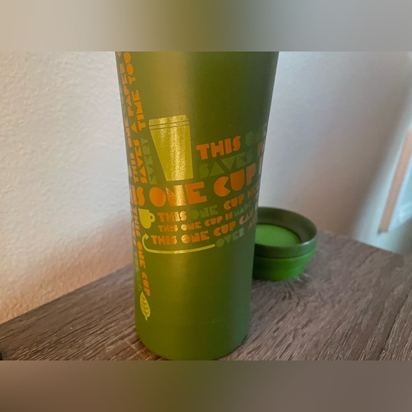 Vintage Starbucks green 2010
Saves Trees tumbler - Picture 7 of 11